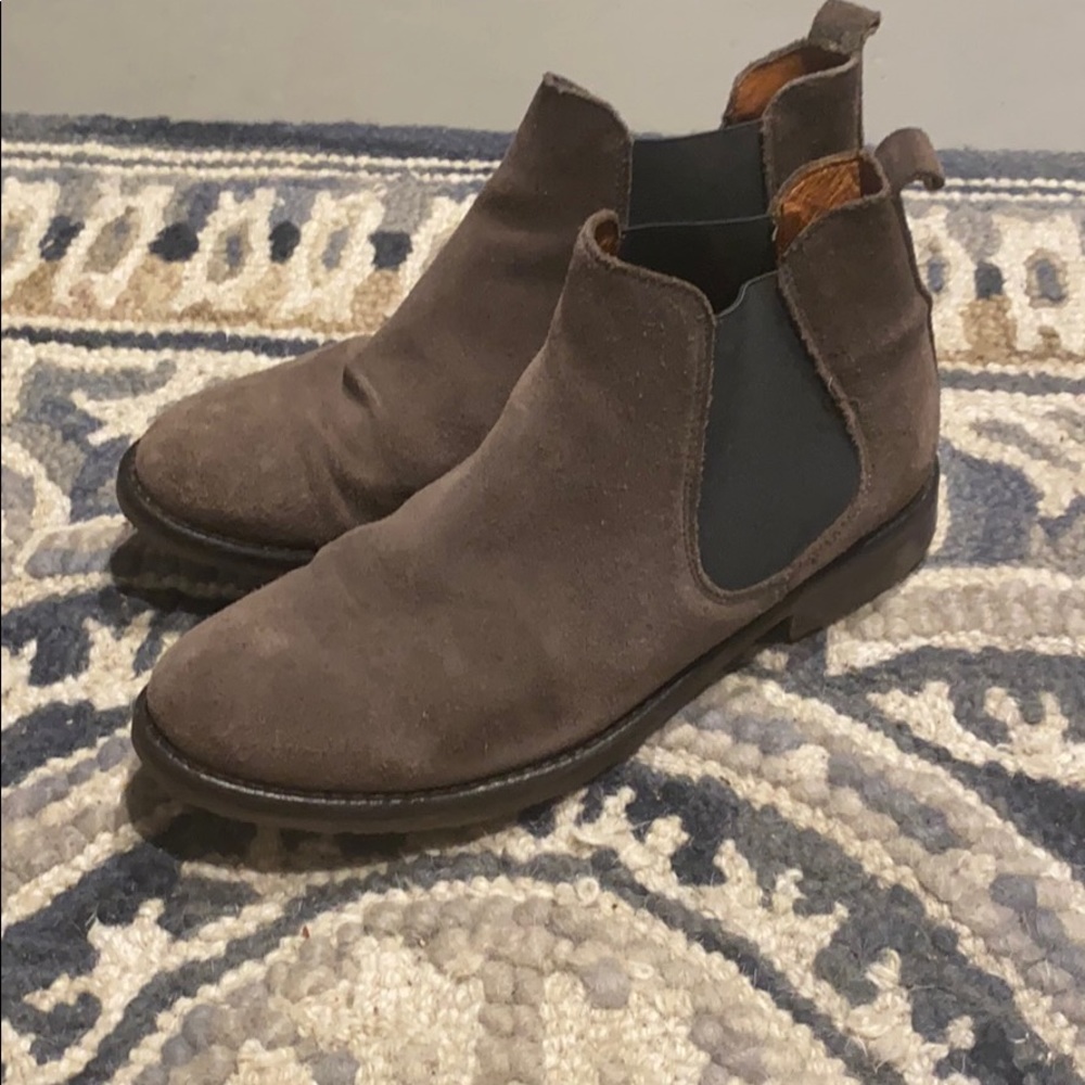brown slip on shoes